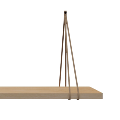 Leren split-plankdragers