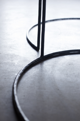 Ethnicraft - Round tray salontafel - set van 2