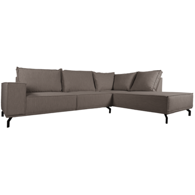 Hoekbank Ron Boucle Brown 15