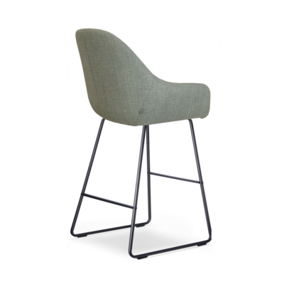 Barkruk Nino-Mae zwart onderstel - 65 cm