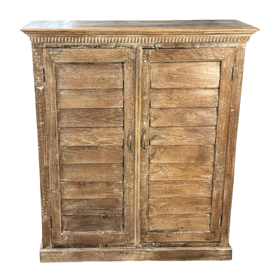 Kast 2 deur shutter naturel