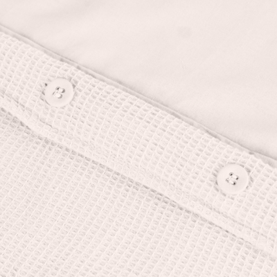 Dekbedovertrek Waffle natural