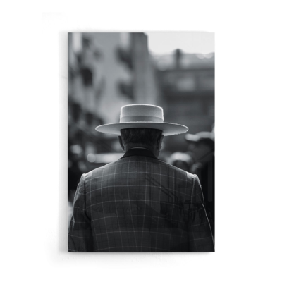 Walljar acryglas schilderij - Classy Men