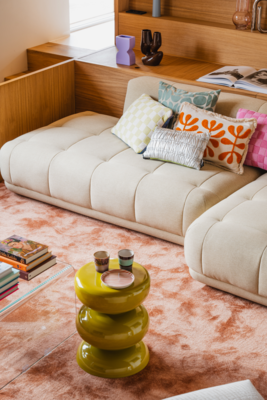 Bijzettafel Mala glossy