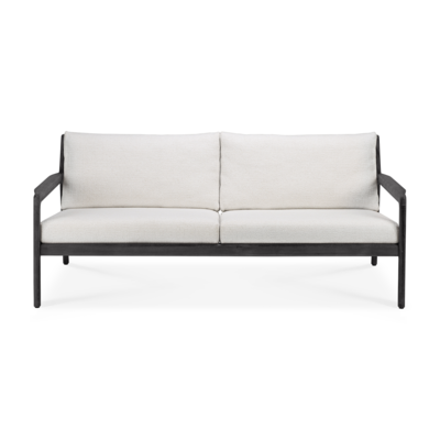 Ethnicraft - Outdoor - Teak Jack sofa 180cm - zwart