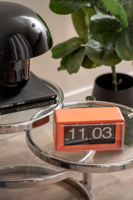 Wandklok Retro Boxed Flip