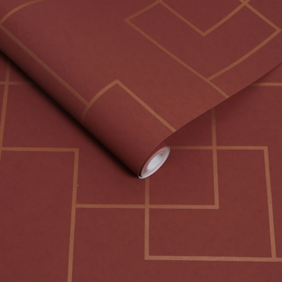 Graham &amp; Brown vliesbehang Primo Alizarin