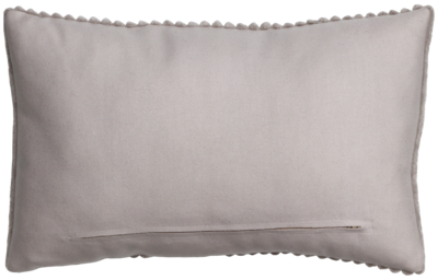 Kussen grof rib zand 57x36cm