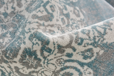 Vloerkleed Grey Blue 133x200	