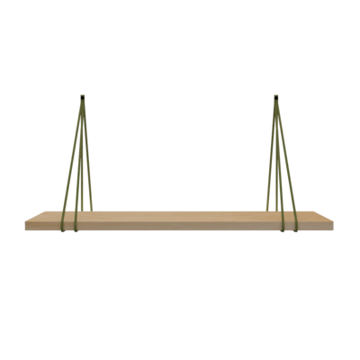 Leren split-plankdragers