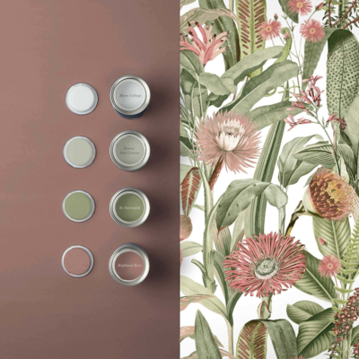 Graham &amp; Brown  vliesbehang  Tigerlily Lush