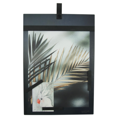 Magneetbord met magneetstrips