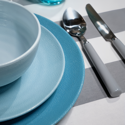 Flamefield Shades of Blue serviesset – 12-delig melamine