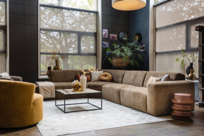 JaxxChoice hoekbank Veda bruin