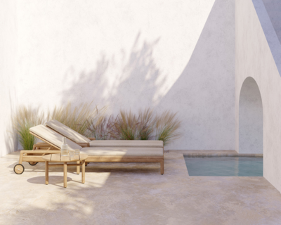 Ethnicraft - Outdoor - Teak Jack adjustable lounger