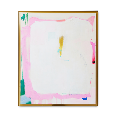 HKliving Framed artwork white sands