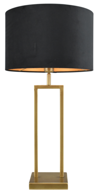 Tafellamp Veneto groot brons