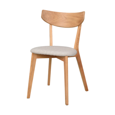 Eetkamerstoel eikenhouten Ami