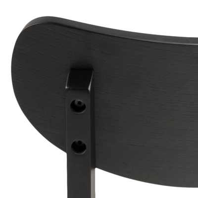 Hamar Eetkamerstoel - Set van 2 - Zwart