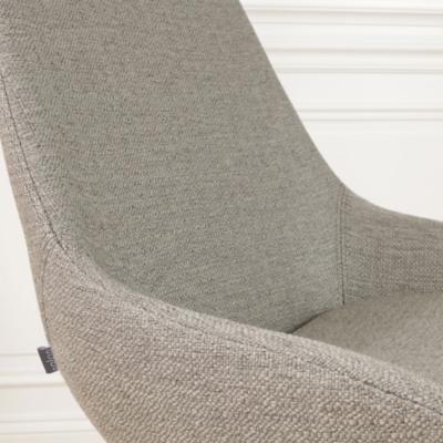 Bureaustoel Nout-Isa - zwart onderstel