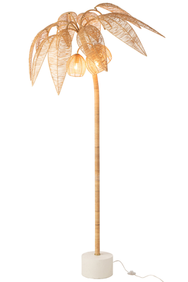 Vloerlamp Palmboom Naturel