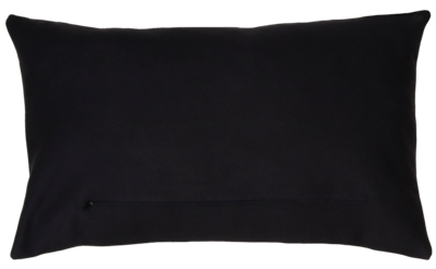 Kussen Colour blocking camel zwart zand