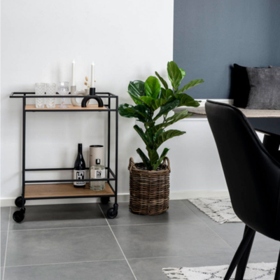 Keukentrolley Flore hout