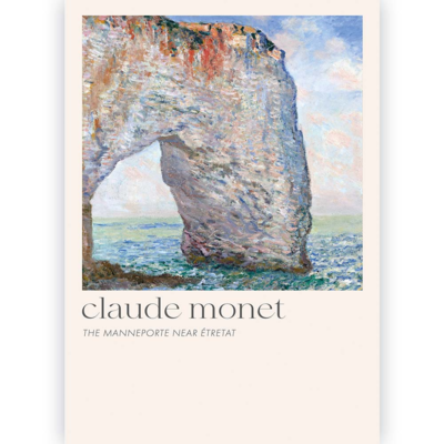 Poster Claude Monet - The Manneporte near Étretat