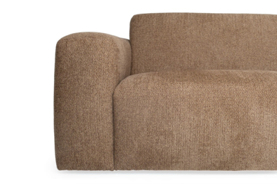 JaxxChoice hoekbank Veda bruin