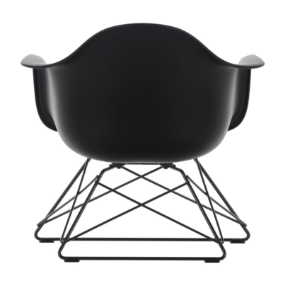 Vitra loungestoel Eames LAR zwart onderstel