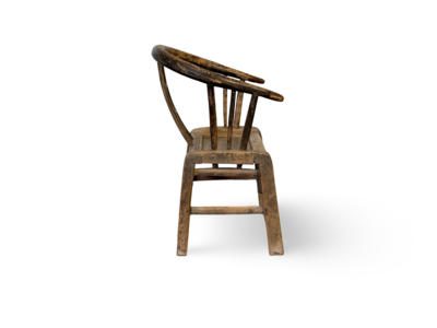 Stoel origineel naturel oude uniek