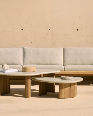 Ethnicraft - Outdoor - Boomerang tuin koffietafel