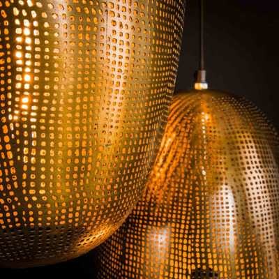 Hanglamp Space getrapt brons