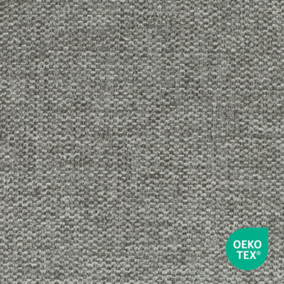 Nout-Otis bureaustoel wit onderstel - Gestoffeerde zitting met armleuningen