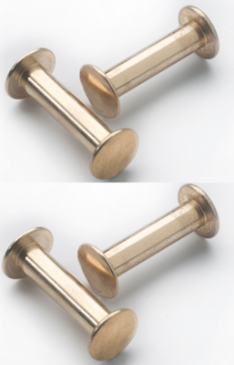 Leren handgrepen set van 2 - maat L