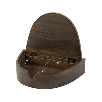 Zwevend Nachtkastje Klep set van 2