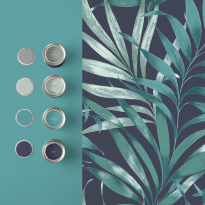 Graham &amp; Brown  vliesbehang  Yasuni Midnight