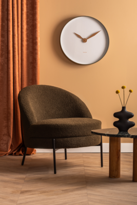 Fauteuil Noble Teddy Curl polyester