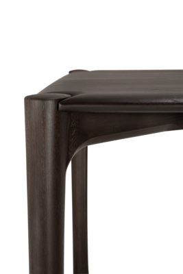 Tafel PI teak donkerbruin gelakt