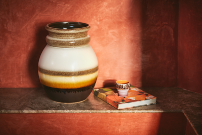 Grand floor vase vanilla