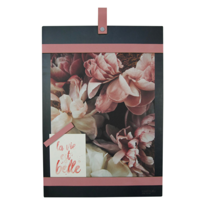 Magneetbord met magneetstrips