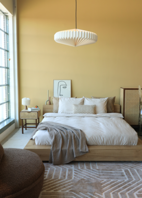 Dekbedovertrek Cotton Satin almond