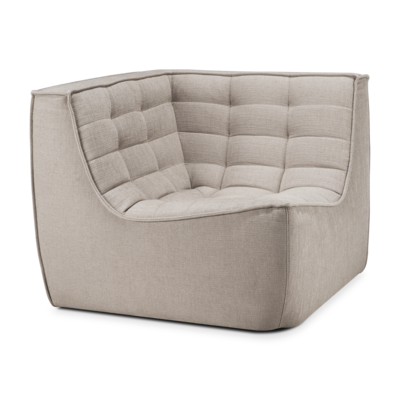 Ethnicraft - Sofa N701 - eco stof ecru