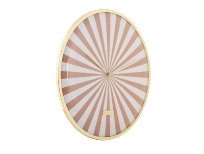 Wandklok Candy Swirl Dome