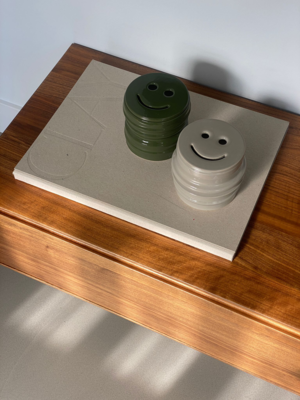 Kaars Shape 04.02 Candle &amp; Happy lid Forest