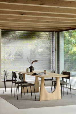 Ethnicraft - Tafel Geometric - eiken/zwart eiken