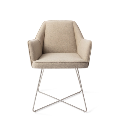 Jesper Home Eetkamerstoel Tome - Cross Steel
