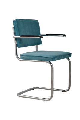 Zuiver Ridge Rib Armstoel - Set van 2