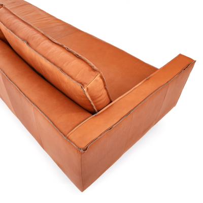 Loods 5 Design 3,5-zitsbank Slimm Leer Outside