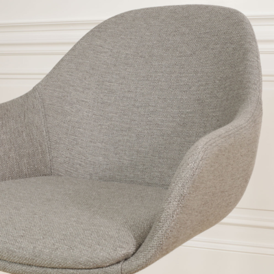 Barkruk Nino-Mae zwart onderstel - 65 cm